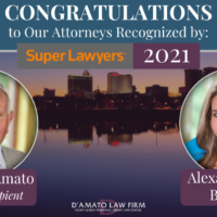 D’Amato Law Firm Attorneys Selected to 2021 Super Lawyers List