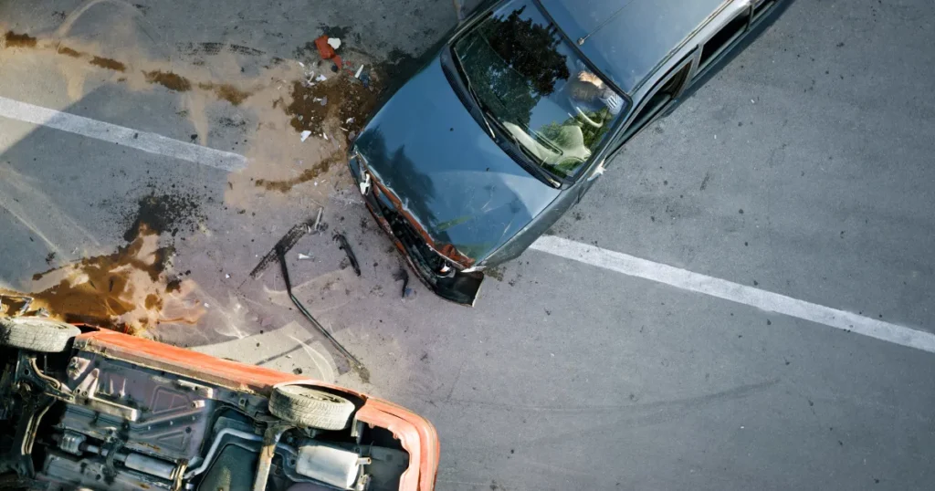crash involving wrong turn