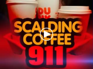 Woman says Dunkin coffee burned 30% of her body