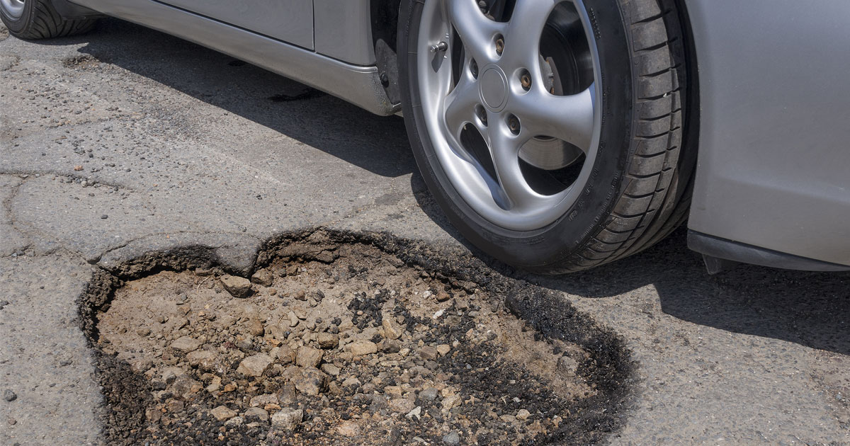 Atlantic City Car Accident Lawyers at D’Amato Law Firm Help Recover Compensation for Those Injured in a Pothole Accident